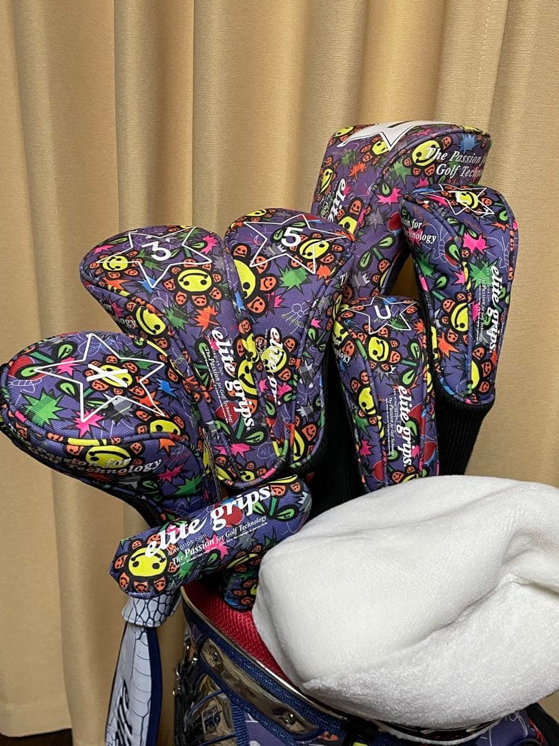 エリートグリップ キャディーバックとヘッドカバー
