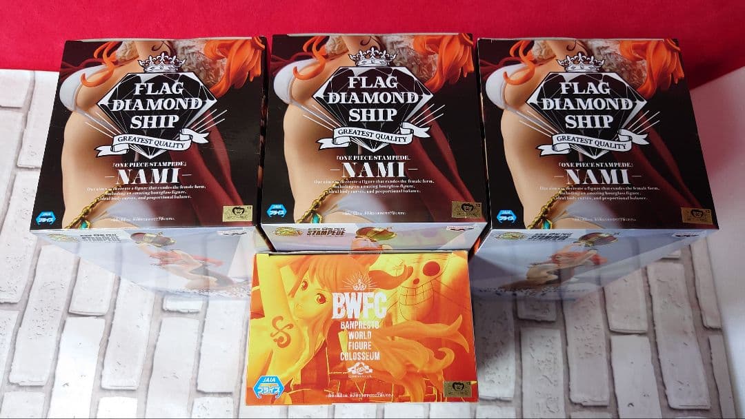 ワンピース　ナミ　FLAG DIAMOUD SHIP　 BWFC NAMI