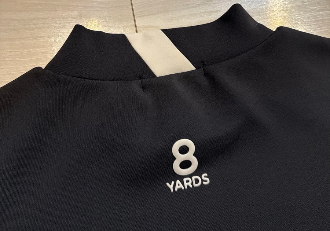 ハチヤーズ　レディース　ダンボールニット　モックネック　トップス　ウェア　L 黒