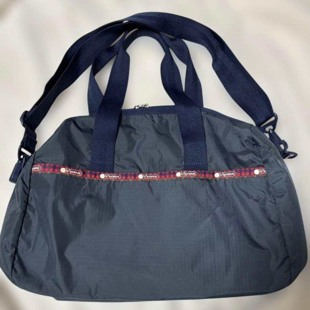 【美品】レスポートサック×ファミリア　ボストンバッグ