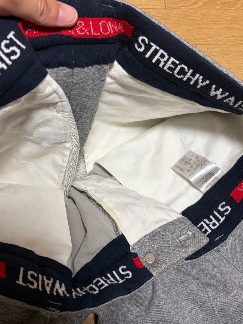 MARK&LONAマークアンドロナ　ゴルフ用スウェット　パンツL メンズ