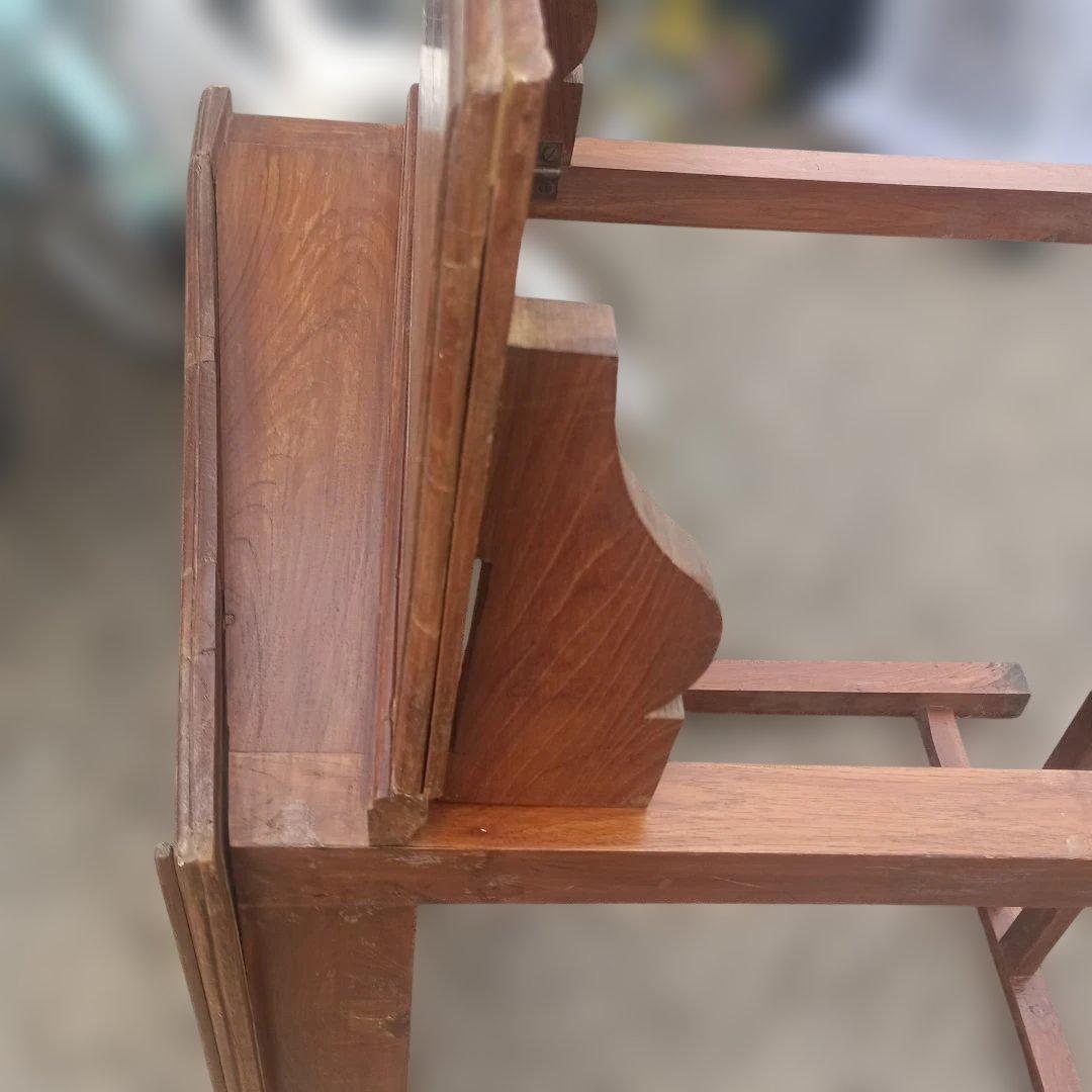 6042）フランスヴィンテージ　教卓？講演台？教師机？