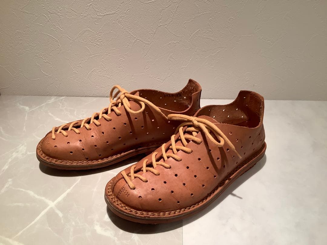 trippen Golf 36 ブラウンレザー ローファー