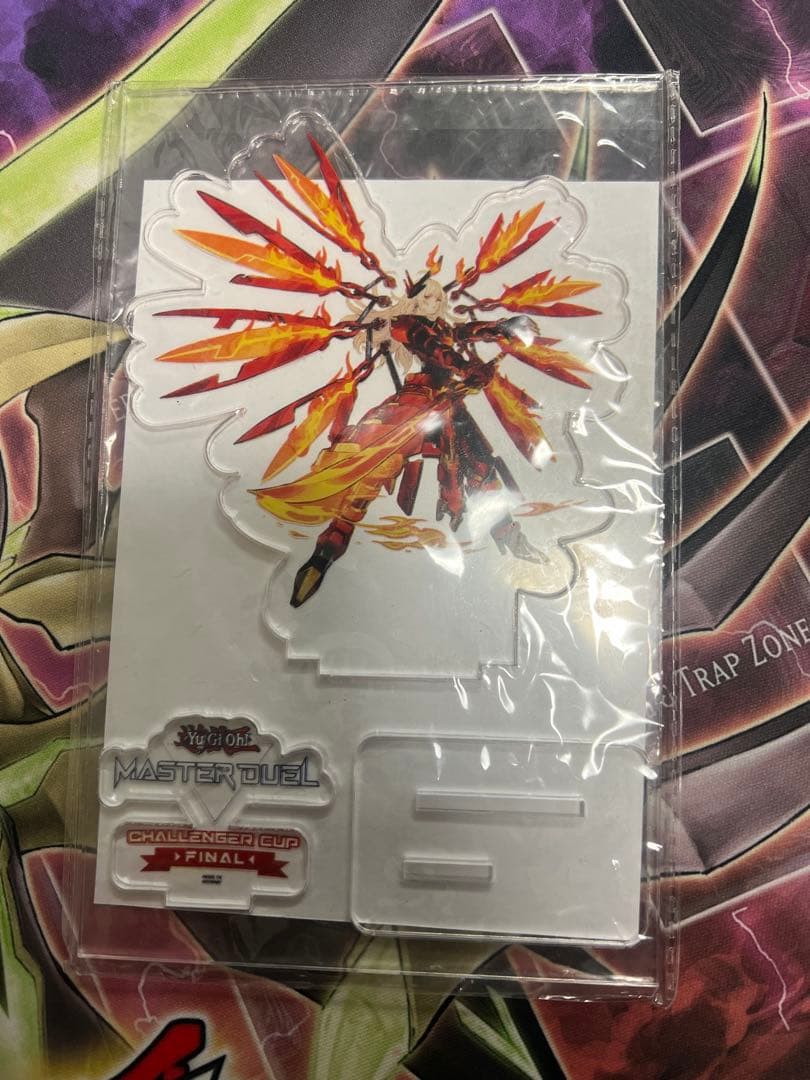 遊戯王　閃刀姫カガリ アクリルスタンド　未開封　CHALLENGER CUP