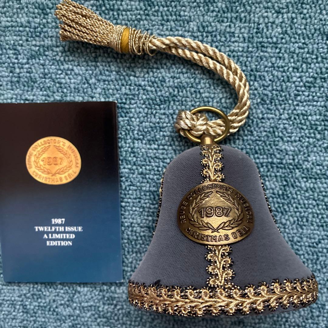 u*i様 1987 Christmas Bell Reuge オルゴール