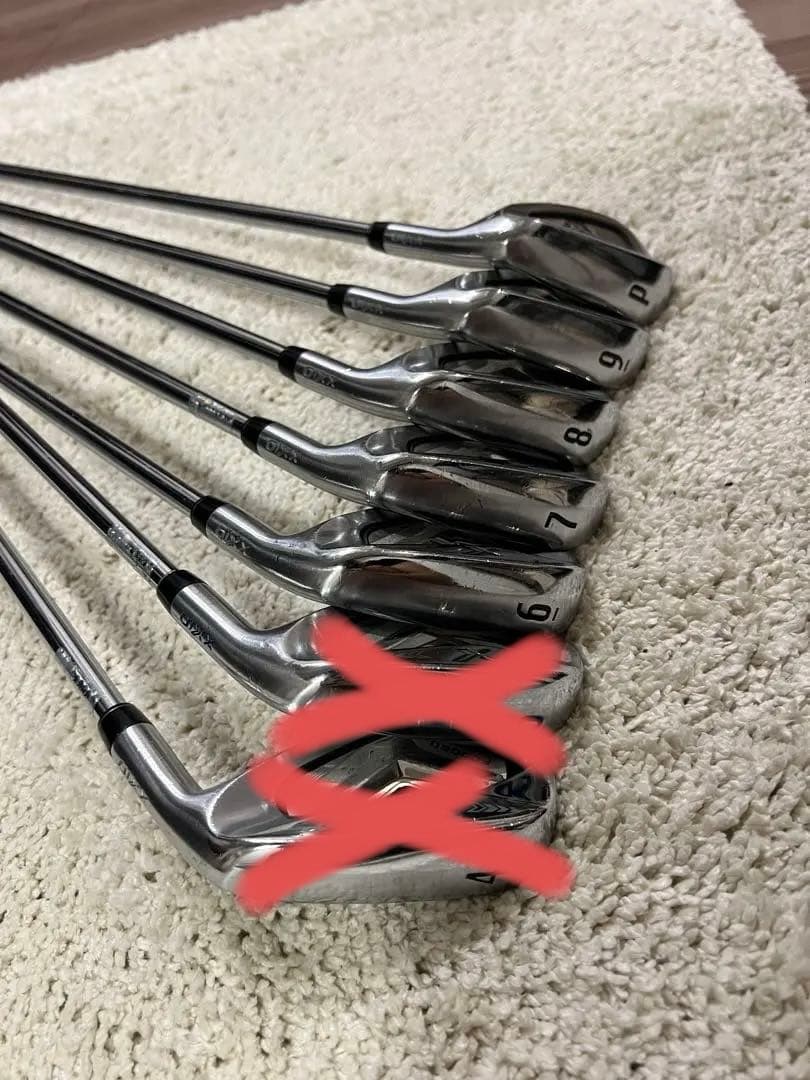 ゼクシオxフォージドアイアンセットxxio forged 5本