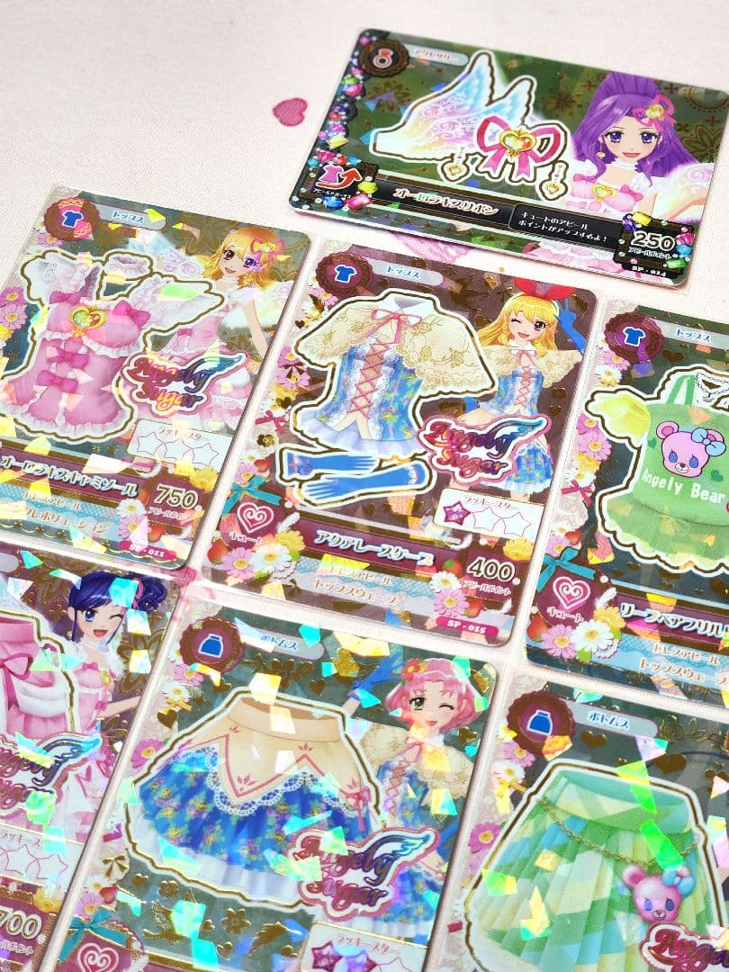 アイカツ エンジェリーシュガーコレクション 全10種10枚