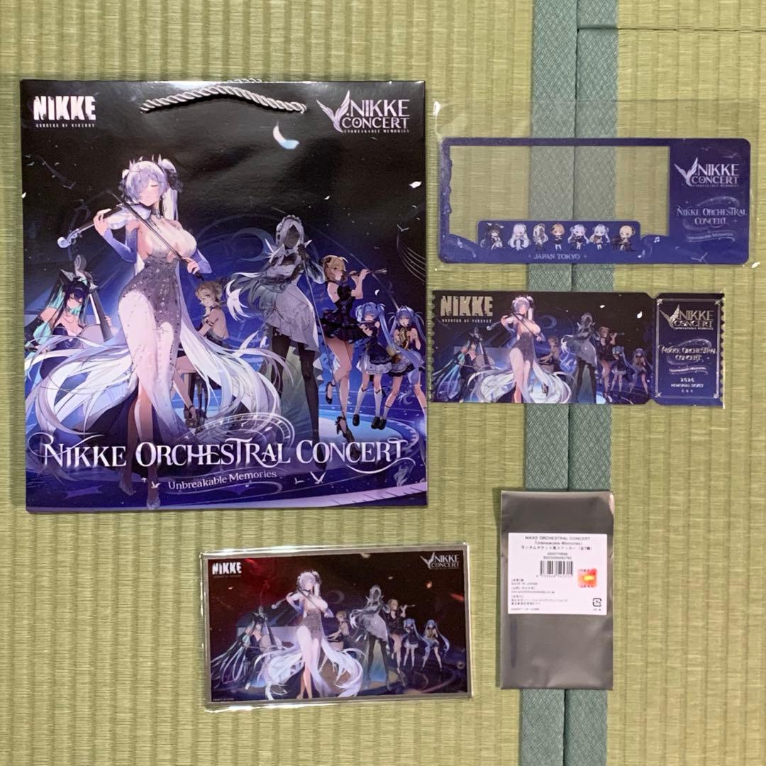 NIKKE オケコン　2026　入場特典　ホログラムアクリル色紙　ステッカー