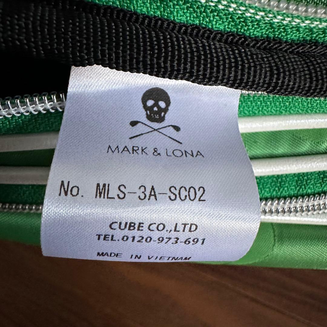 希少 美品 MARK&LONA Gauge Camo Cart Bag グリーン