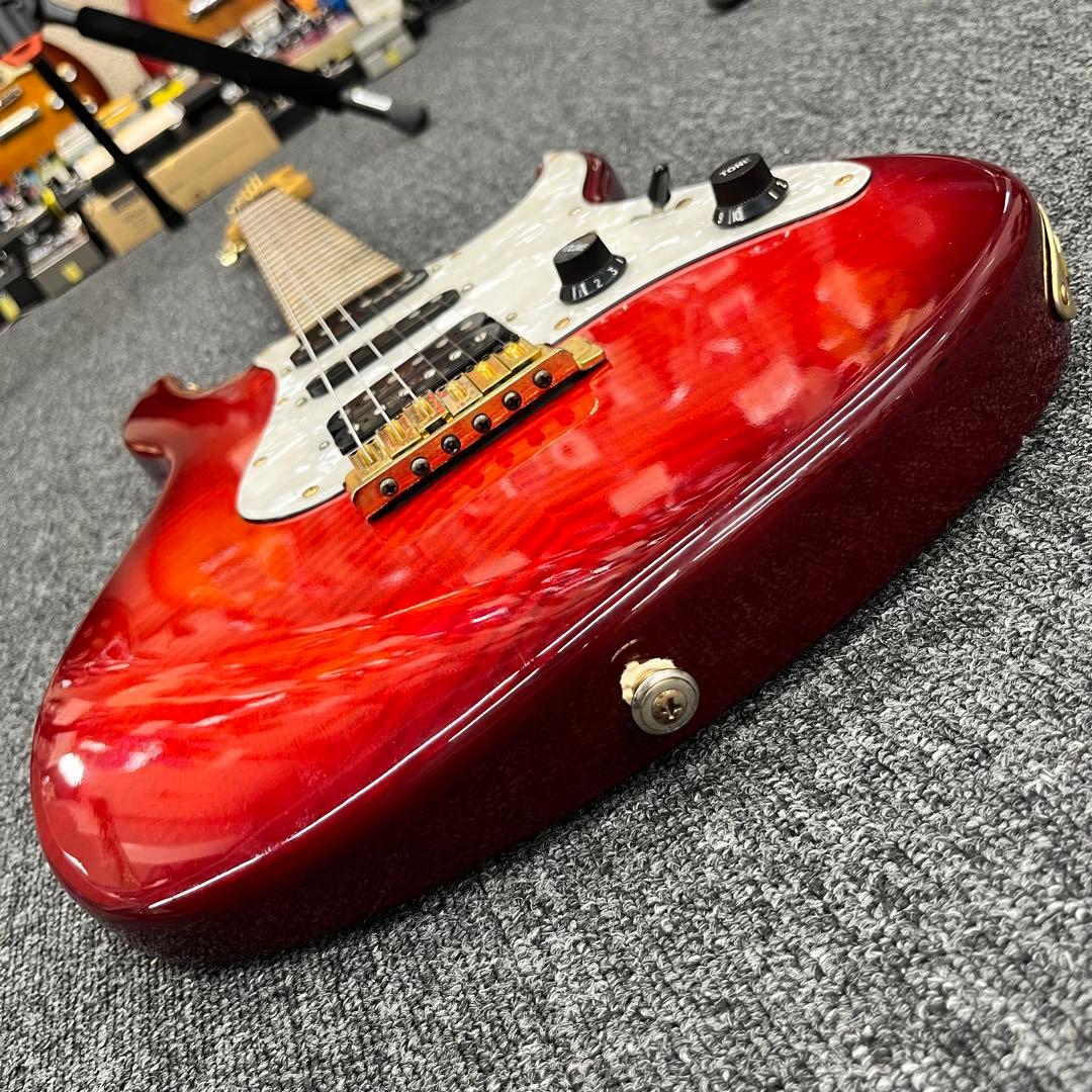 【10811】 Chatting bird ストラトキャスター タイプ レッド