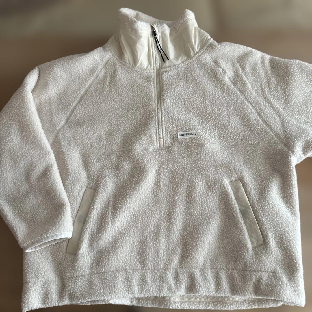 週末値下　ブリーフィングゴルフ　防風　ボアジャケット　M