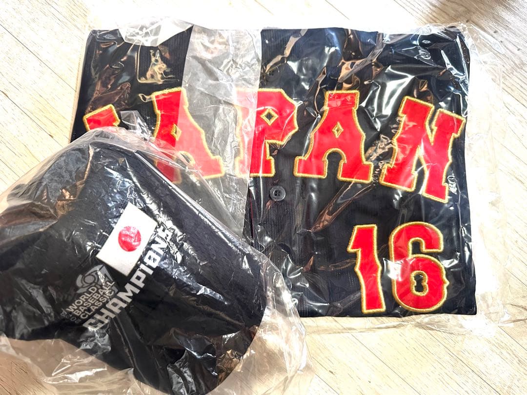 WBCサムライジャパン日本代表 ユニフォーム &キャップ16 大谷翔平
