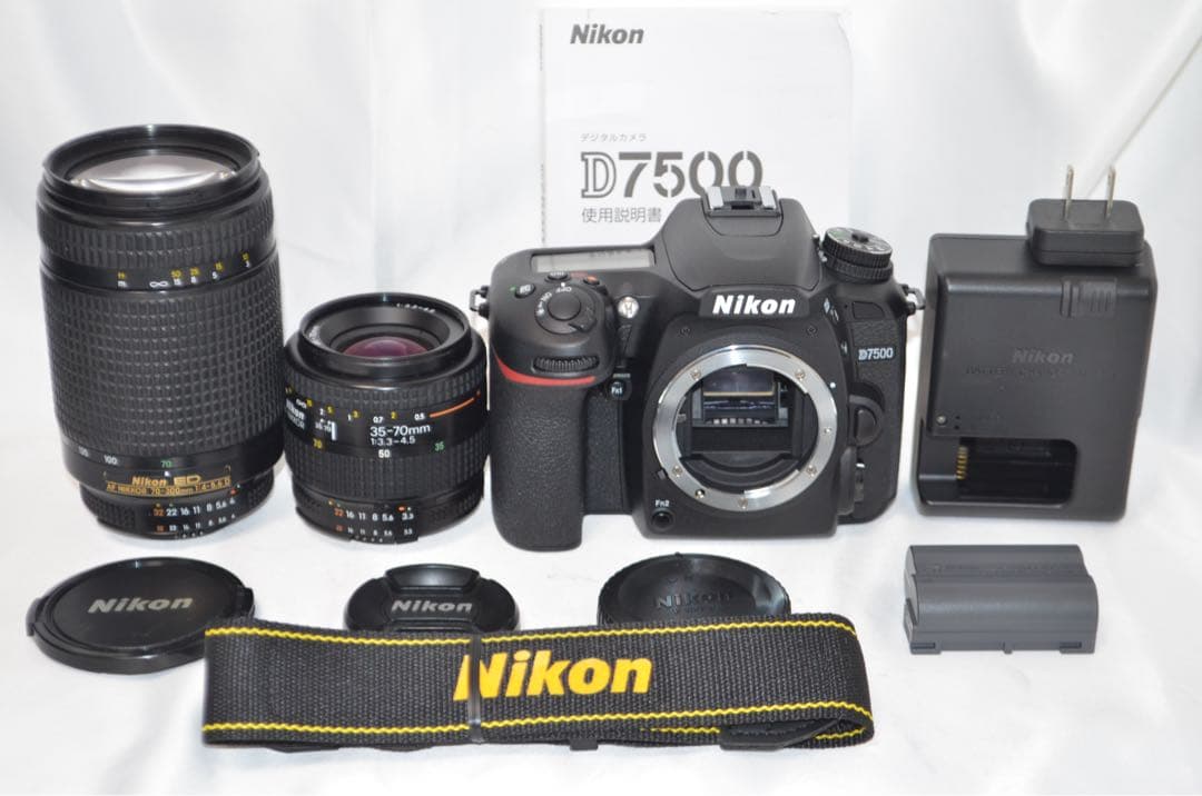 滅多にないシャッター数699回以下 Nikon D7500☆Wi-Fi搭載