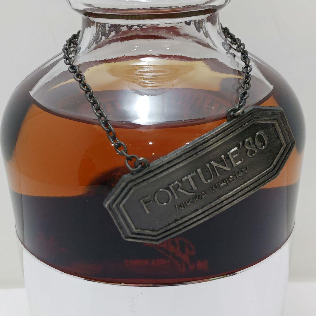 Y2449-23 古酒 ニッカ ウイスキー フォーチュン80 未開封保管品