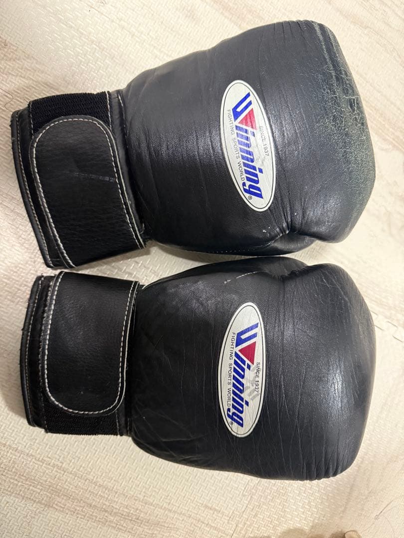 Winning ボクシンググローブ 10oz 黒