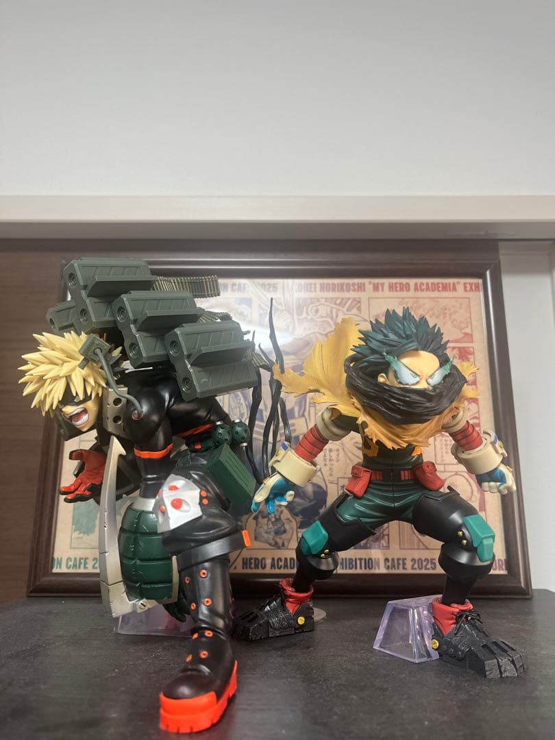 僕のヒーローアカデミア　ヒロアカ　一番くじ　フィギュア　爆豪　緑谷