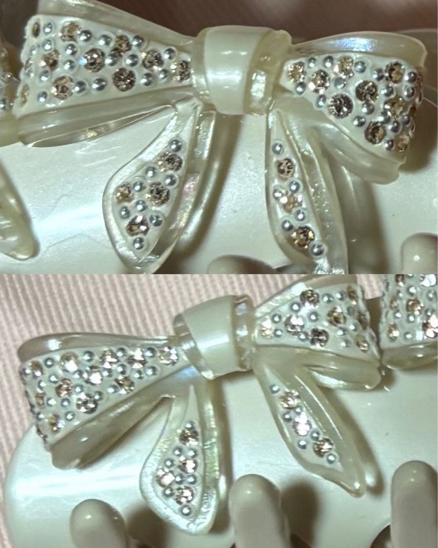 アレクサンドルドゥパリ クリップ　Mサイズ　リボンモチーフ