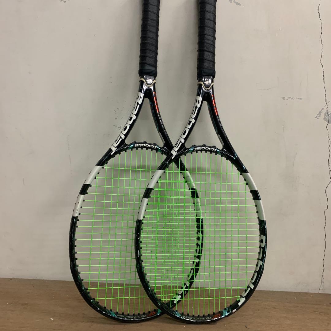 バボラPure Drive2012テニスラケット2本セットグリップG2