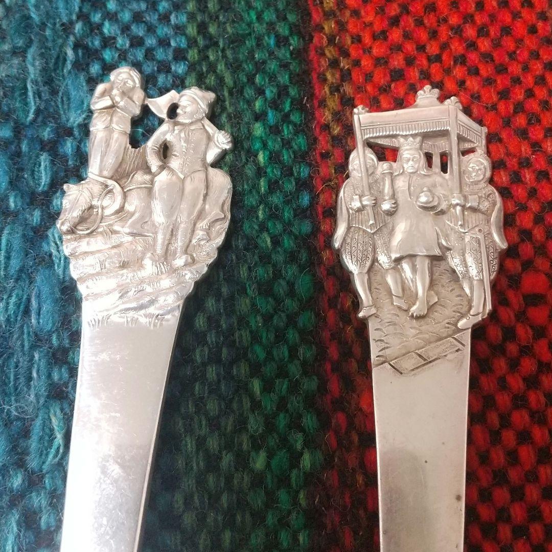 【ヴィンテージ】銀のスプーン アンデルセン童話 830 カトラリー