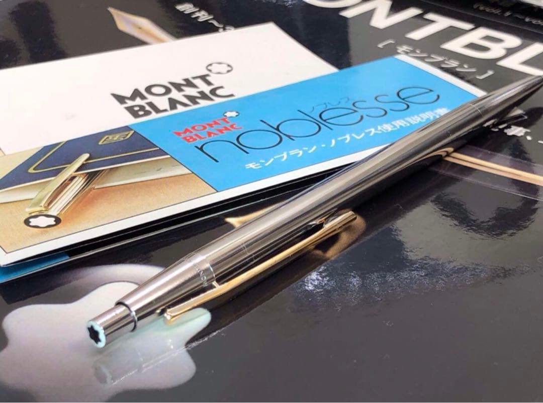 ⭐️カスタム・モデル⭐️モンブラン・ノブレスNo1922⭐️ダイヤのような輝く逸品⭐️