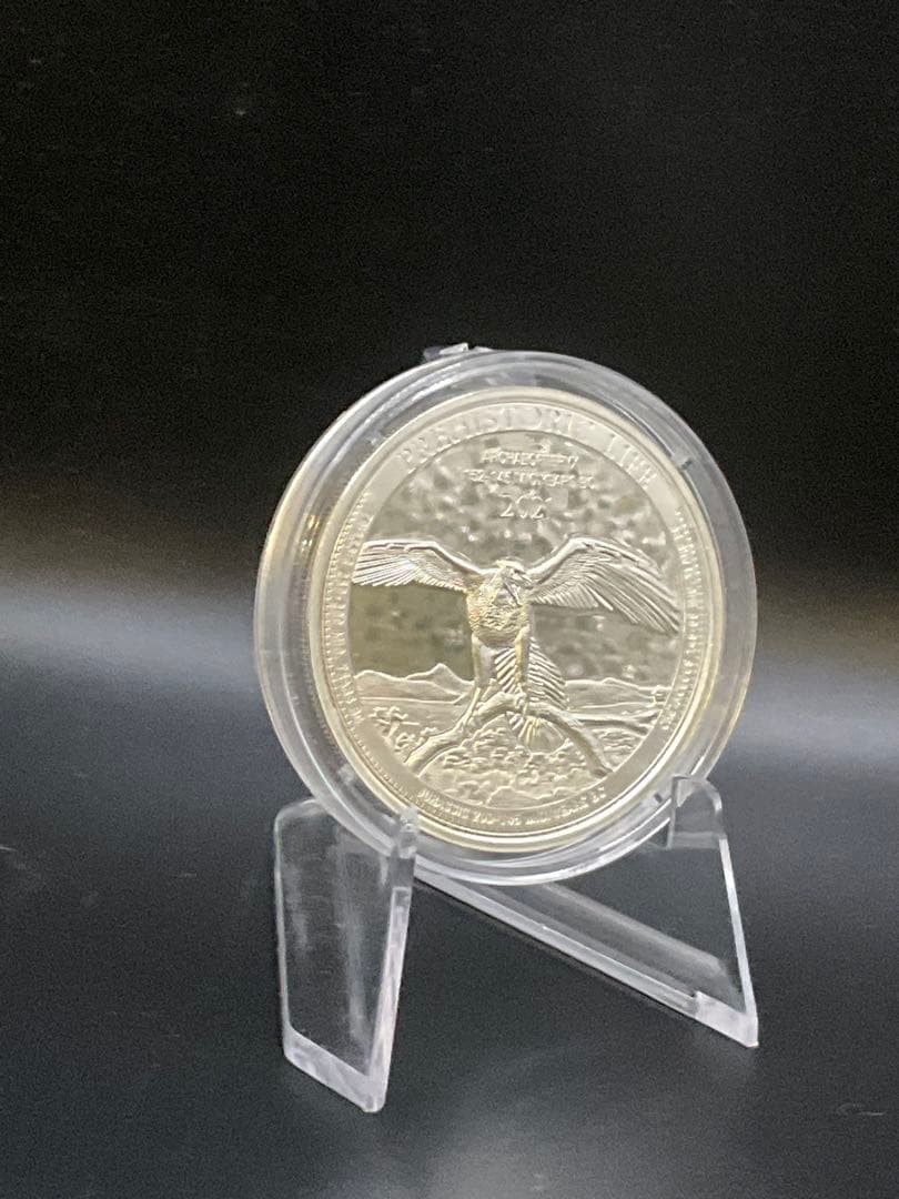 【まつゴロウ】　PREHISTORIC LIFE 1オンス銀貨　合計2点