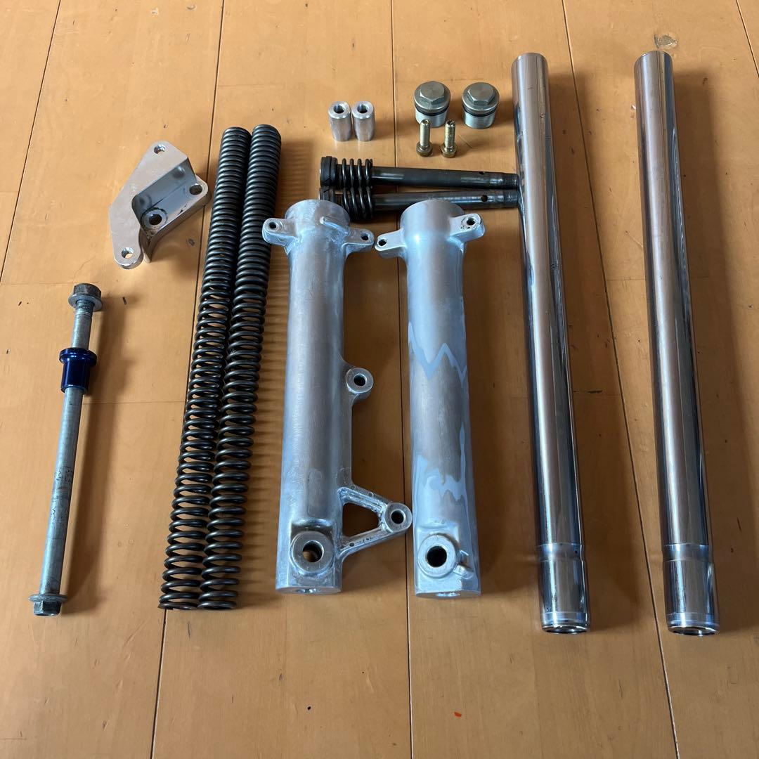 NSR50フロント周り。オーバーホールセット