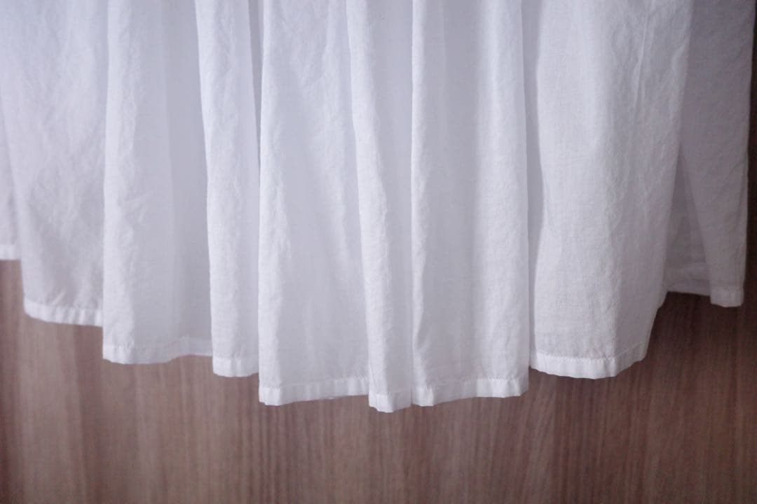 美品◇ francesca amam label ギャザーパンツ/ホワイト