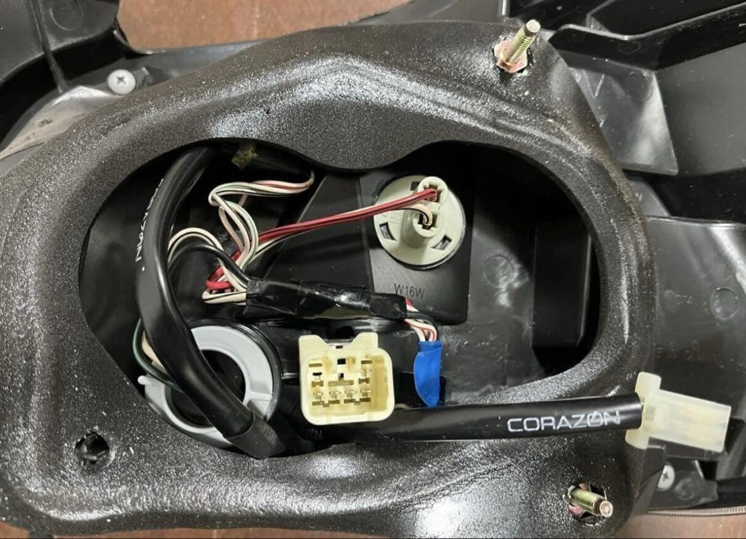 コラゾンWRX STI / S4 LED テールランプ Type-R BLACK