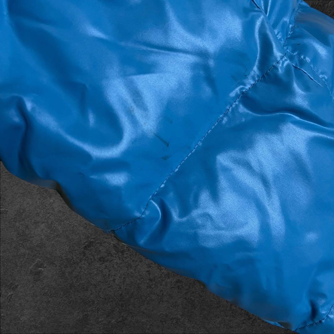 old UNIQLO ダウンジャケット　ファー　光沢　archive グランジ