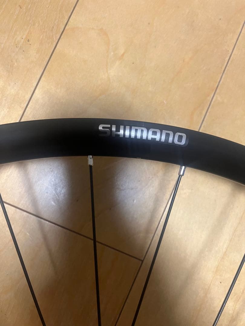 シマノ　ロードバイク　ディスクホイール　フロント