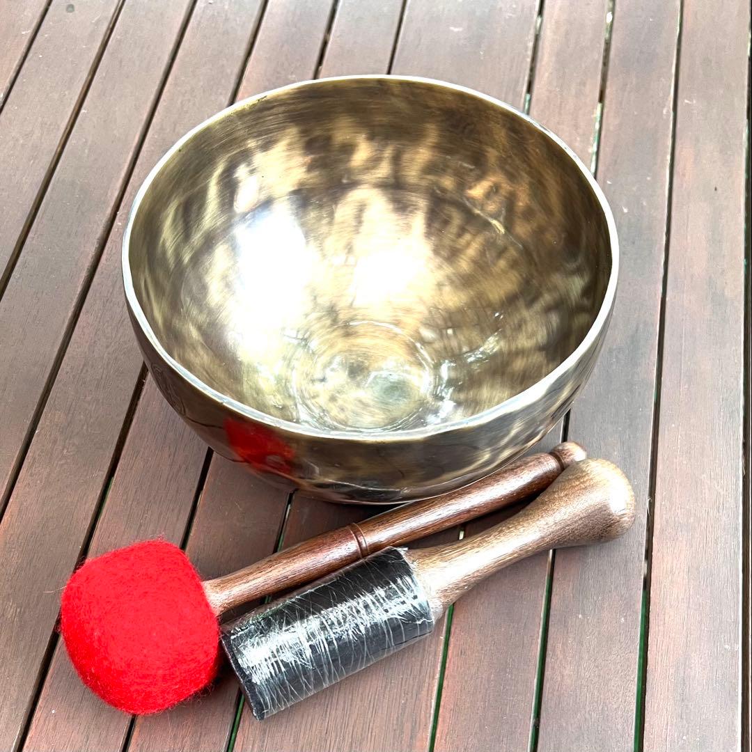 フルムーン タイガーディム 19cm G音 シンギングボウル