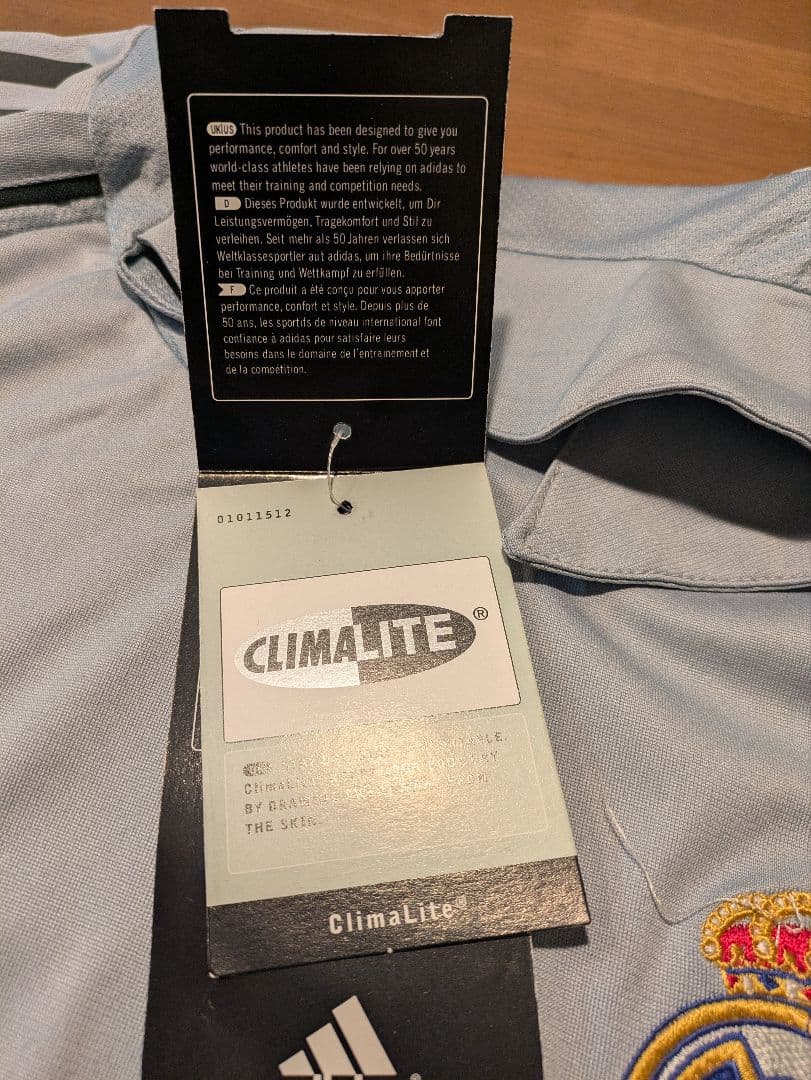 【新品未使用】レアル・マドリード ジダン ユニフォーム 2XO