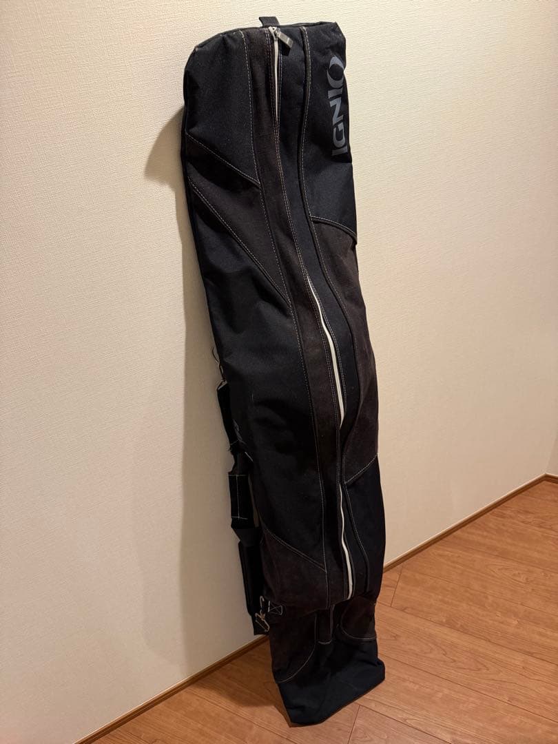 早い者勝ち美品 150cm スノーボード ビンディング セット ケース付 初心者