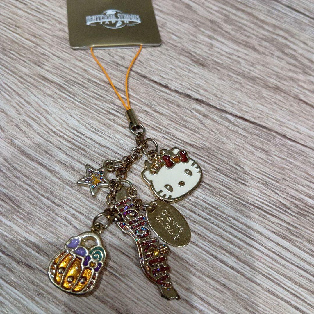 USJ限定　ハローキティストラップ