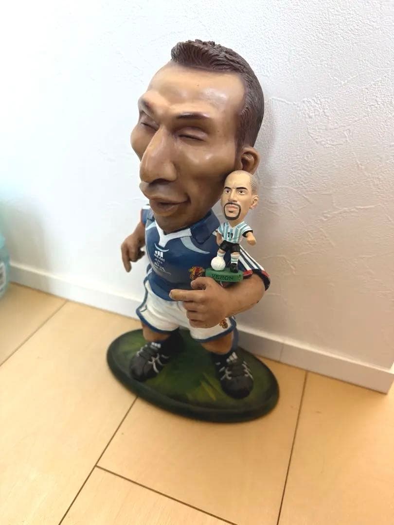 【非売品級】中田英寿 特大フィギュア 一点物 レア