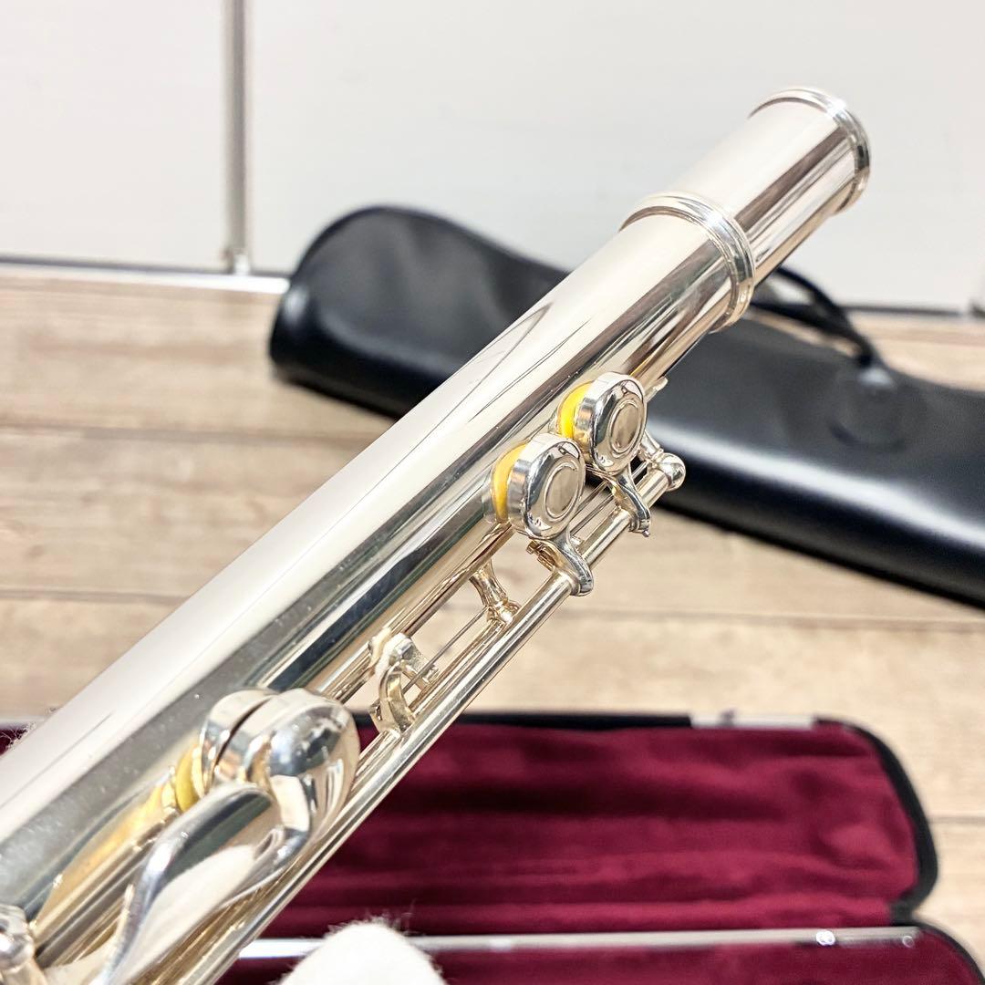 【良品】YAMAHA ヤマハ YFL-311Ⅱ フルート 頭部管銀製 バッグ付