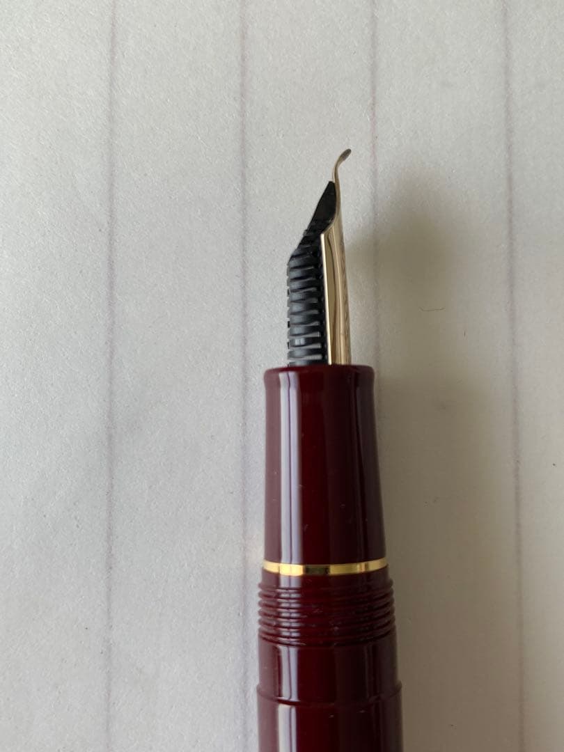 セーラー 万年筆 ボルドー 14K