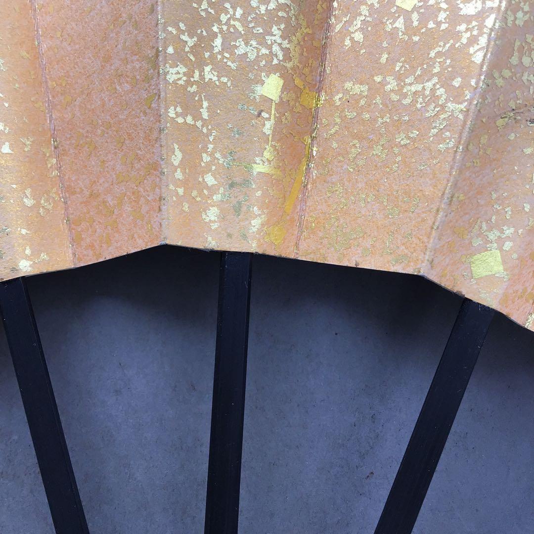 茶道具　飾り扇子　銘:春色　臨済宗相国寺派管長　有馬頼底作　紙箱　S1046SS