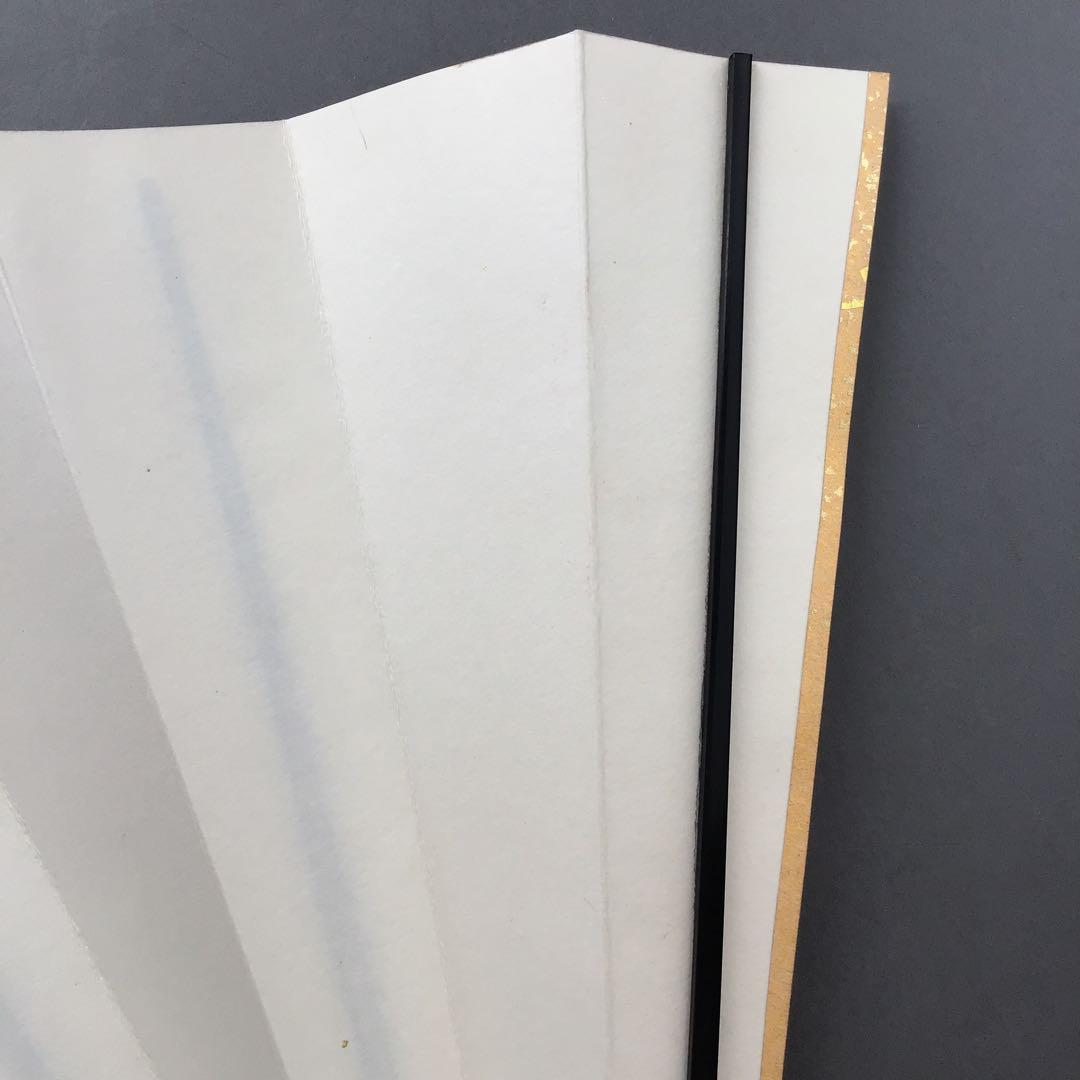 茶道具　飾り扇子　銘:春色　臨済宗相国寺派管長　有馬頼底作　紙箱　S1046SS