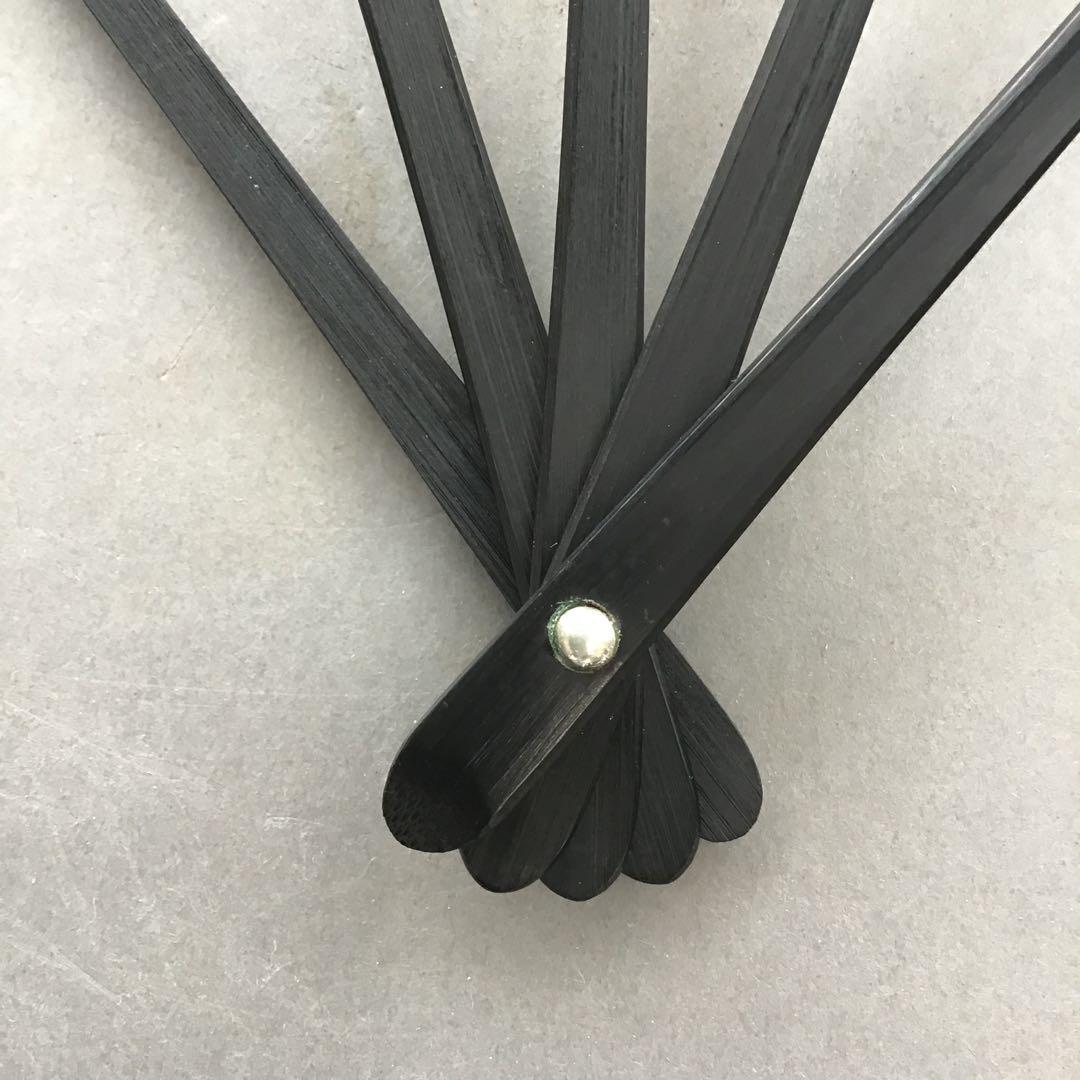 茶道具　飾り扇子　銘:春色　臨済宗相国寺派管長　有馬頼底作　紙箱　S1046SS