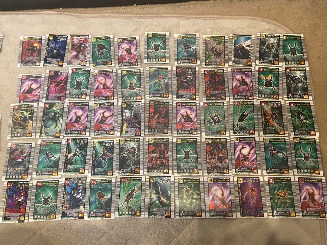 ムシキングカード204枚セット