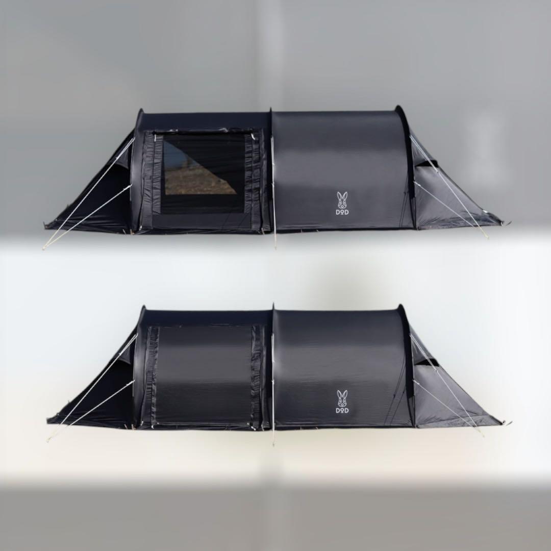 8210.DOD カマボコテント ソロ UL ブラック