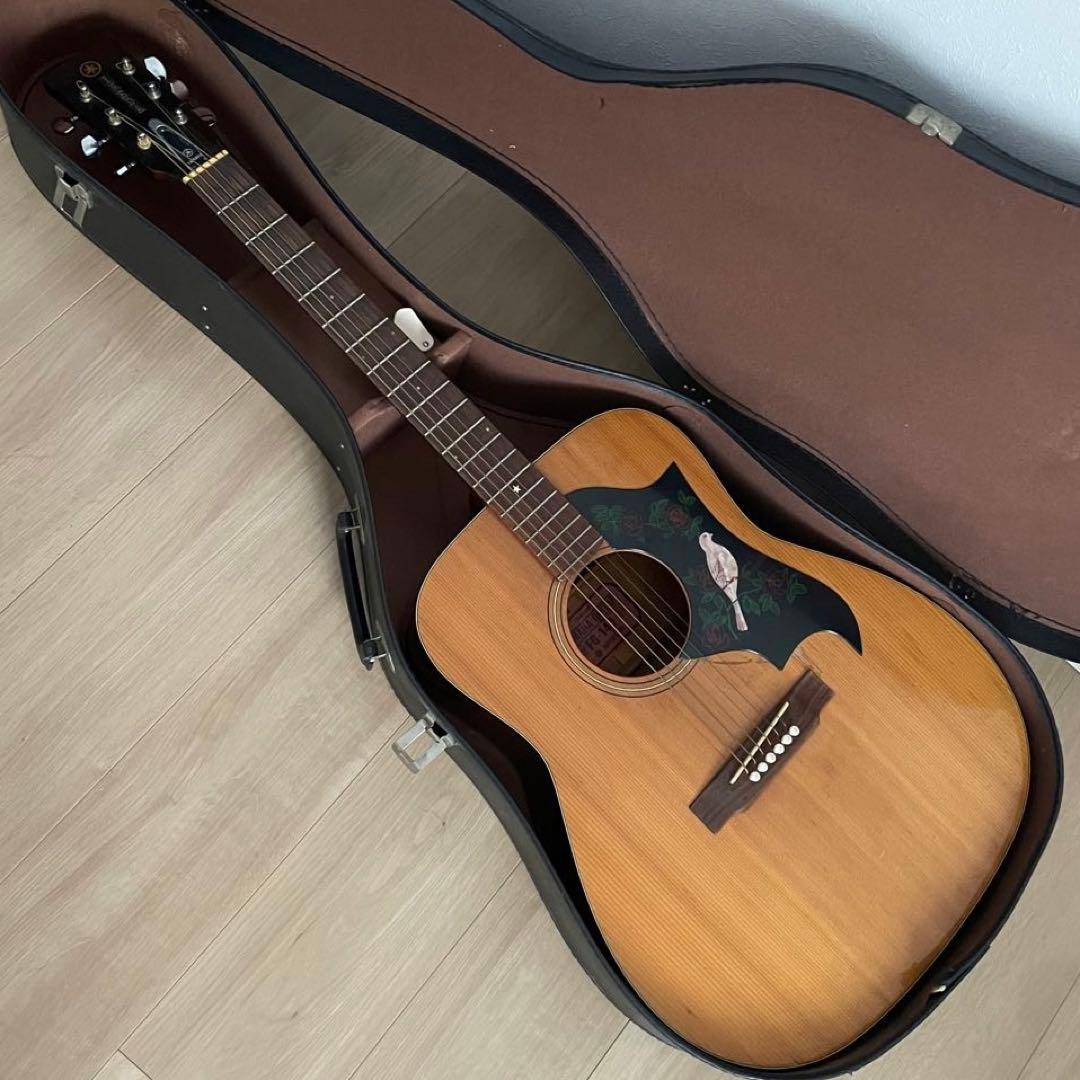 【ビンテージ！】YAMAHA FG-140アコ 一スティックギター 赤ラベル