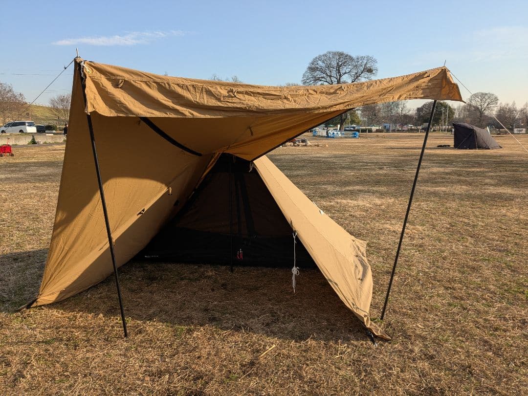 WAQ(ワック)　alpha TC　アルファTC　未使用二股ポール付き　テント