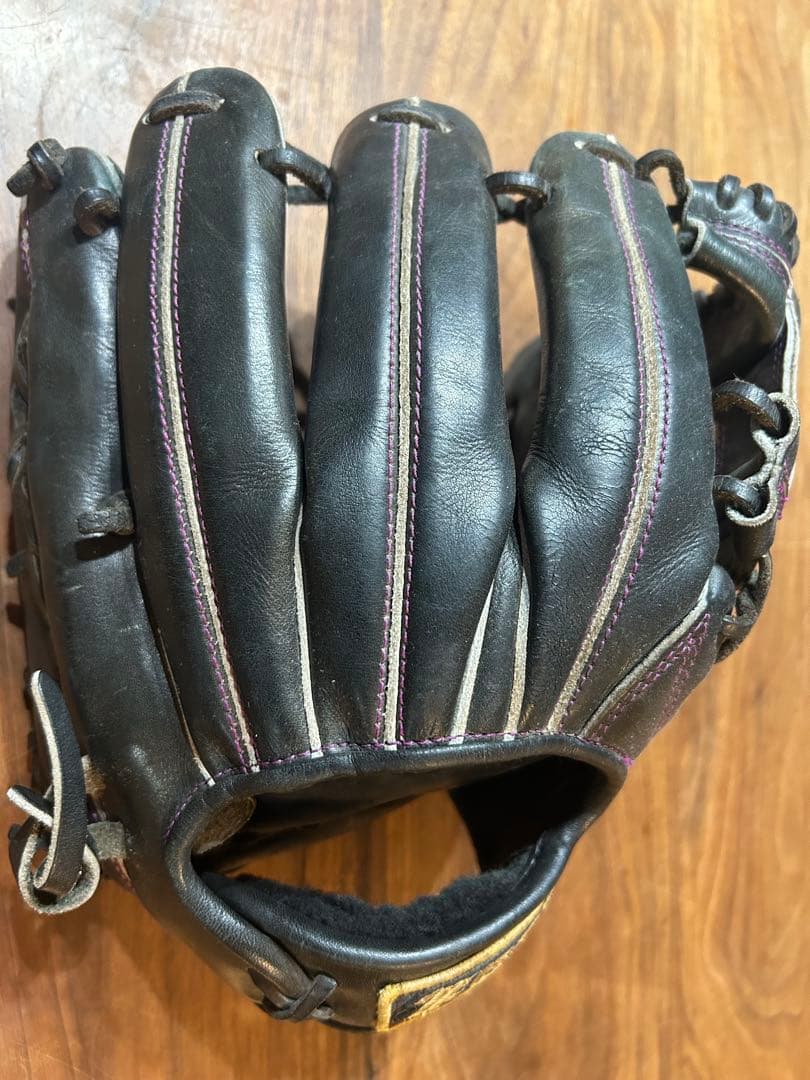 ZETT PROSTATUS プロステイタス　内野手用　硬式グローブ グラブ　黒