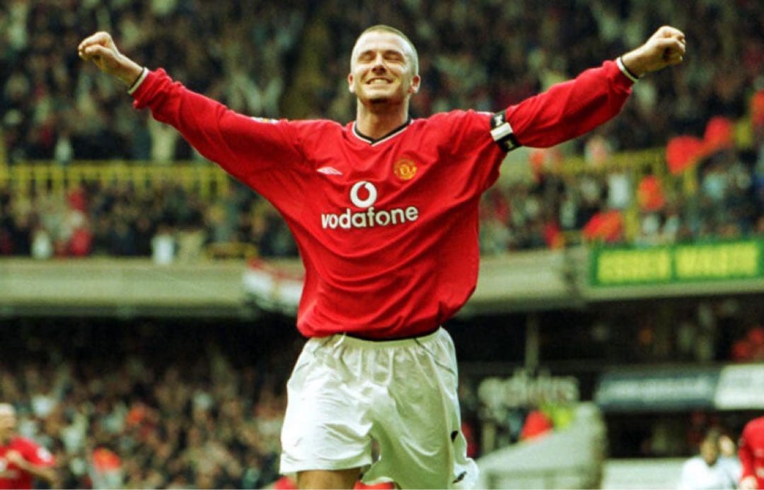 【正規品】マンチェスターユナイテッド ベッカム 00-01