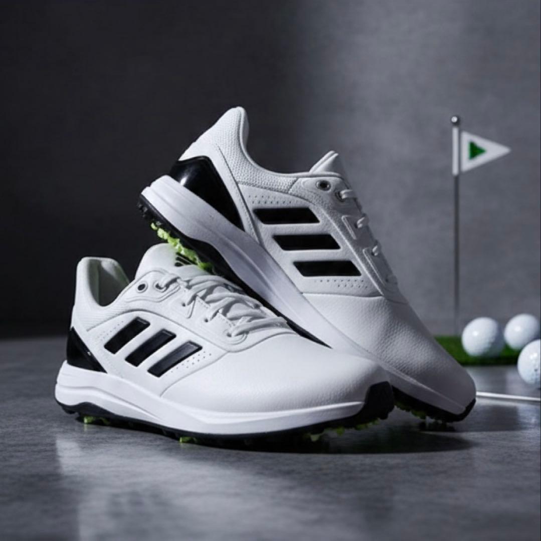 【新品タグ付】アディダス ゴルフシューズ ソーラーモーション24 26.0㌢