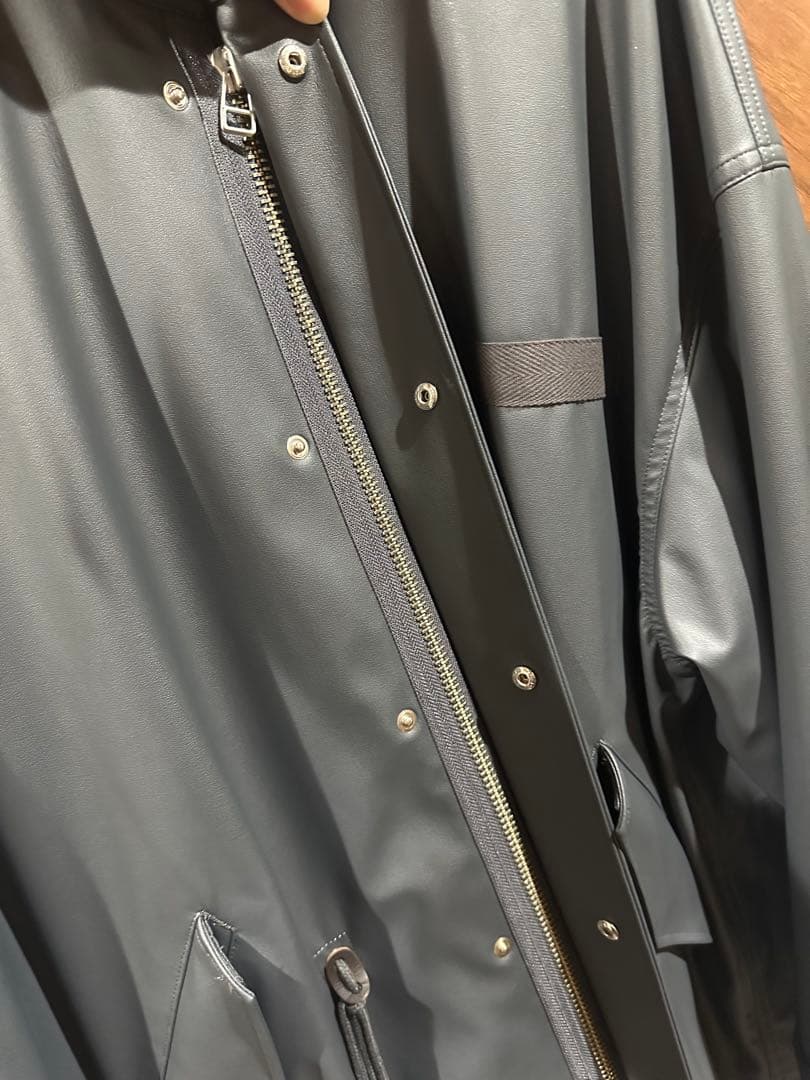 定価9万 GVGV エコレザー モッズコート コート G.V.G.V.