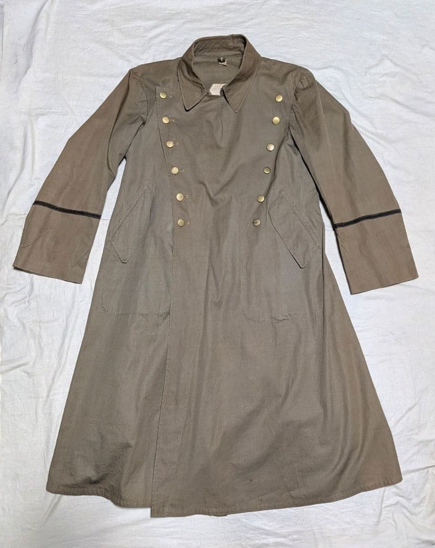 日本軍　陸軍　軍服　軍装　将校　春夏用　外套　コート　当時実物　未使用　美品