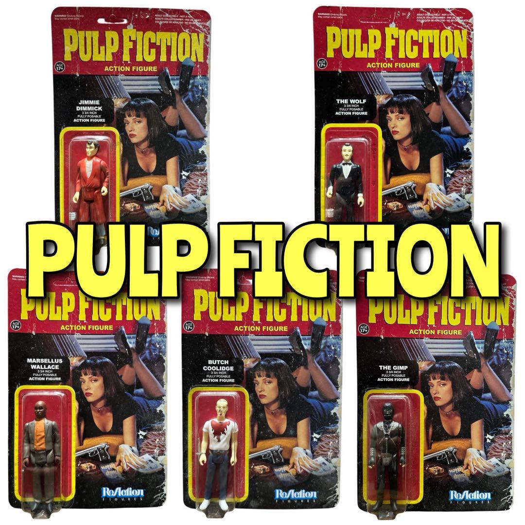 パルプ・フィクション PULP FICTION アクションフィギュア セット